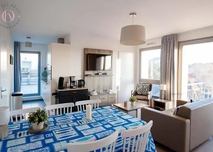 Les Sirenes Contentes - 300 M - Terrace - 2 Bedrooms & Area Bray-Dunes